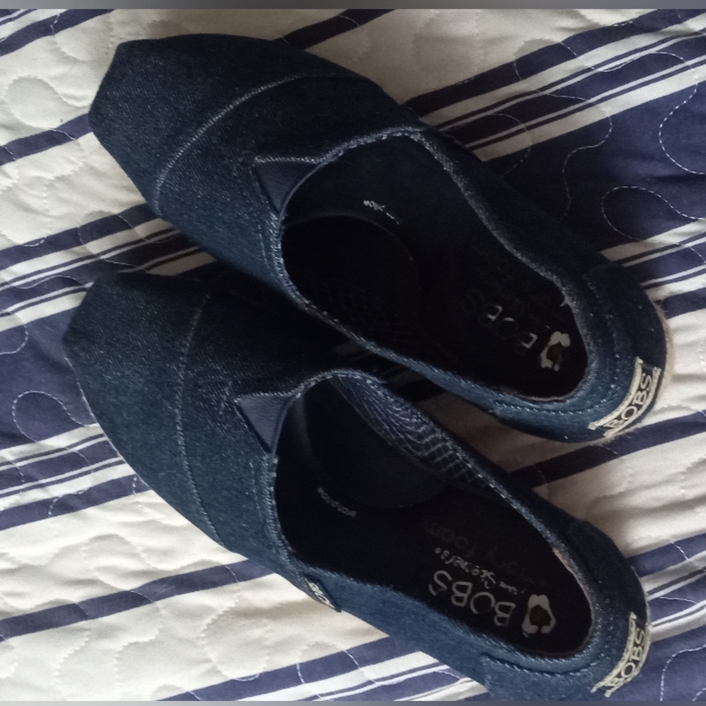 BOBS from Skechers Denim Espadrilles